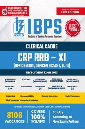 IBPS Clerical Cadre CPR RRB -XI (Office Asst, Officer Scale I,II,II) Exam 2022